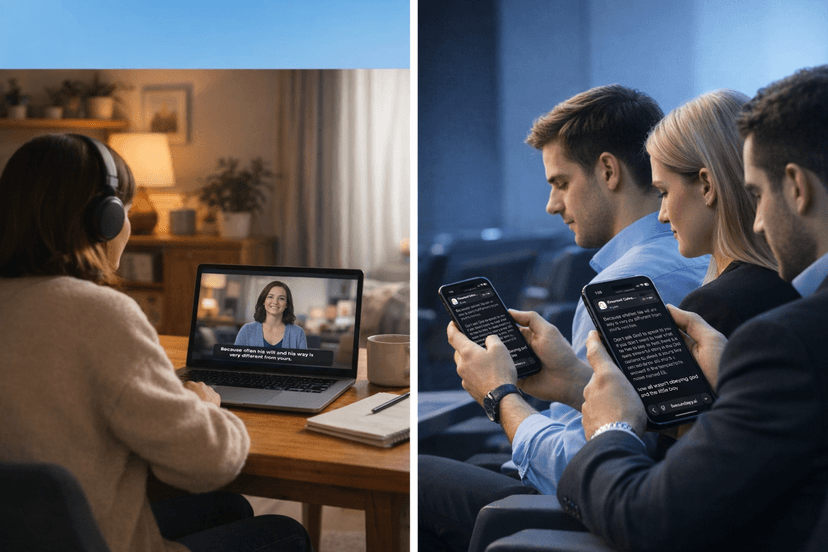 Captioning for Hybrid and Virtual Events